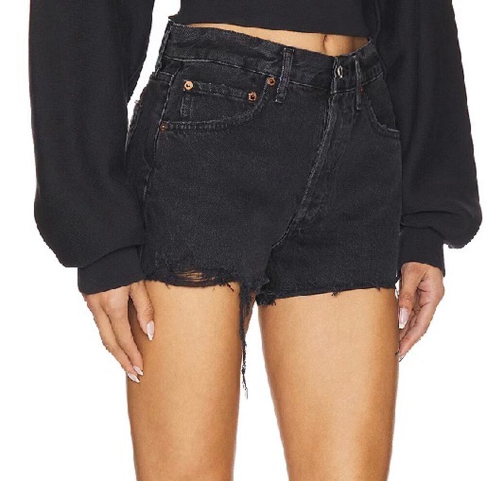 Agolde Parker Distressed Shorts in Crash Sz. 28